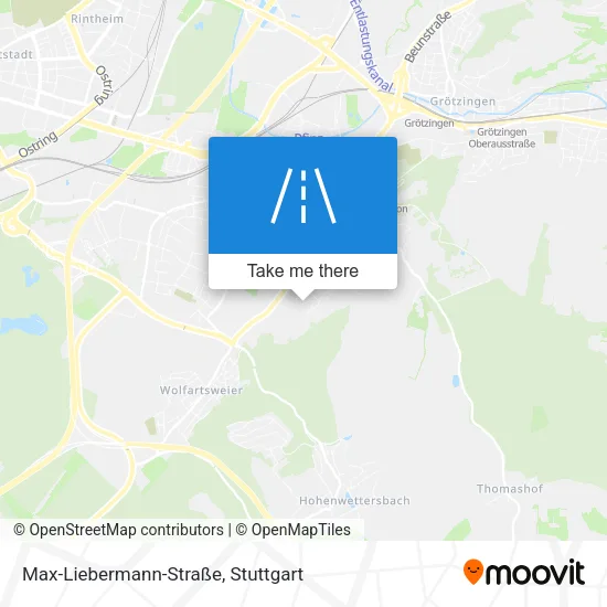 Карта Max-Liebermann-Straße