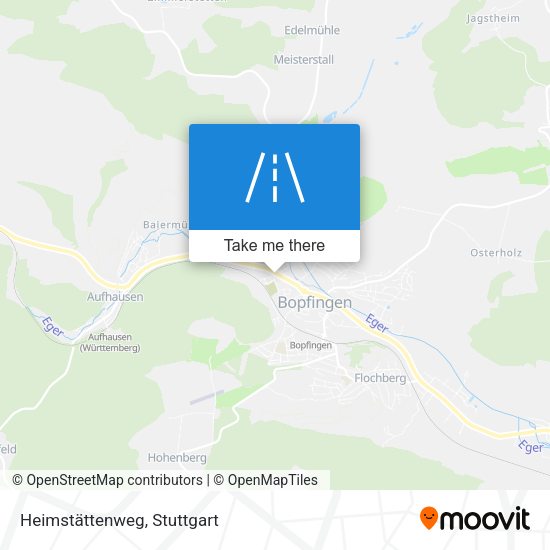 Heimstättenweg map