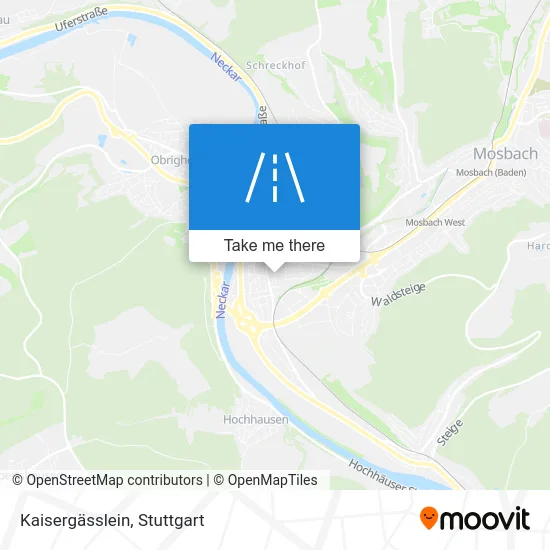 Карта Kaisergässlein