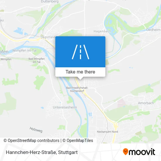 Hannchen-Herz-Straße map