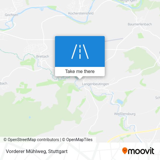 Vorderer Mühlweg map