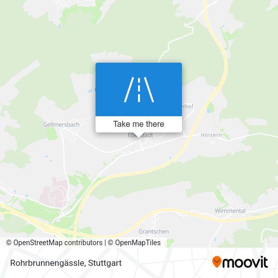 Rohrbrunnengässle map