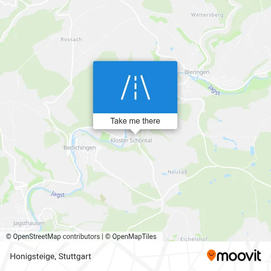 Honigsteige map