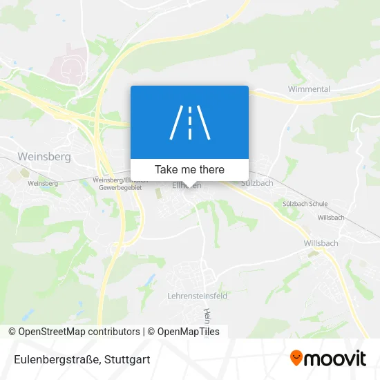 Карта Eulenbergstraße