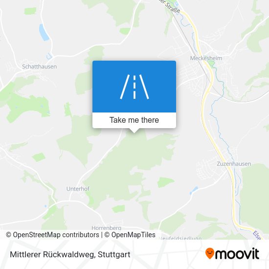 Mittlerer Rückwaldweg map