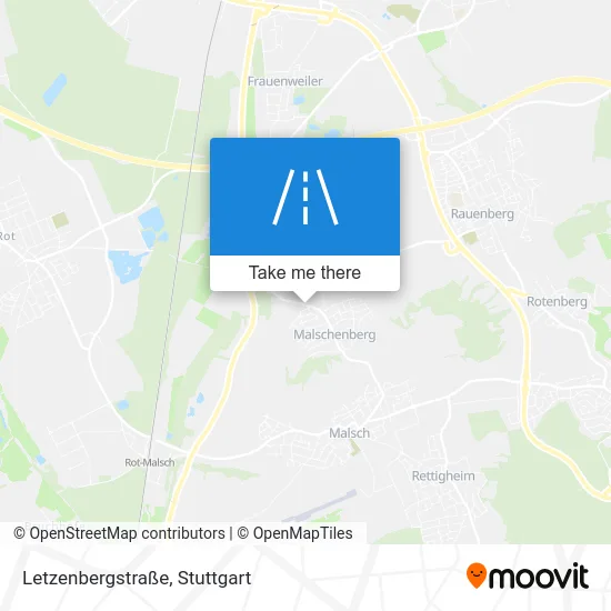 Letzenbergstraße map