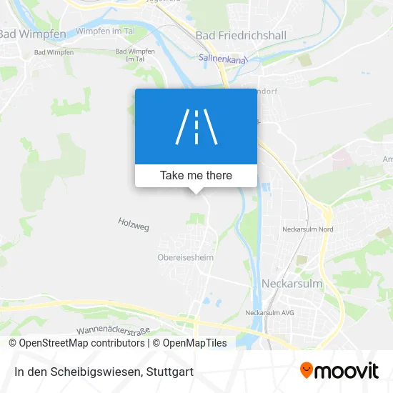 In den Scheibigswiesen map