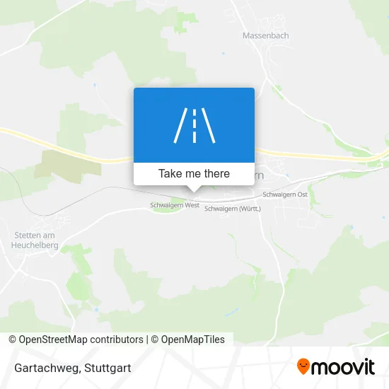 Карта Gartachweg