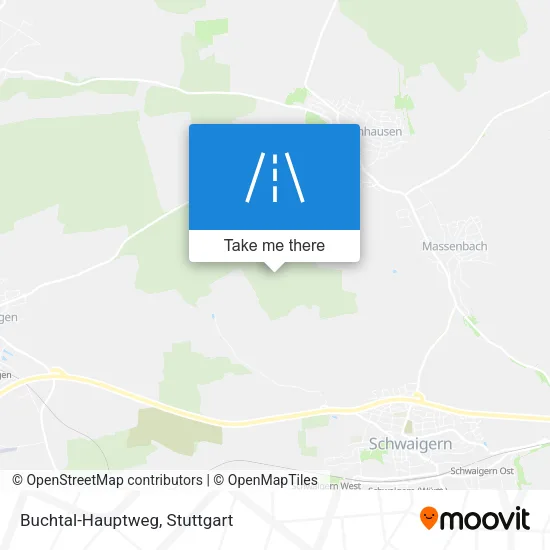 Карта Buchtal-Hauptweg