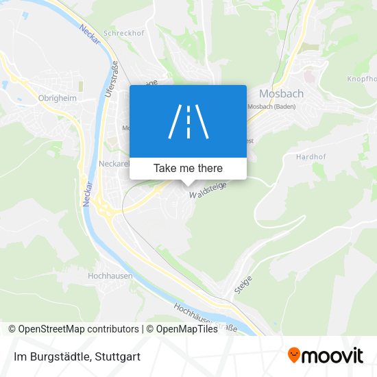 Im Burgstädtle map