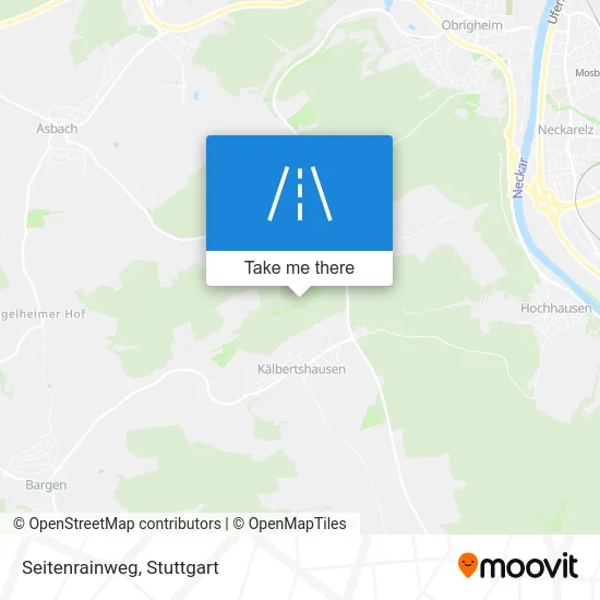 Карта Seitenrainweg