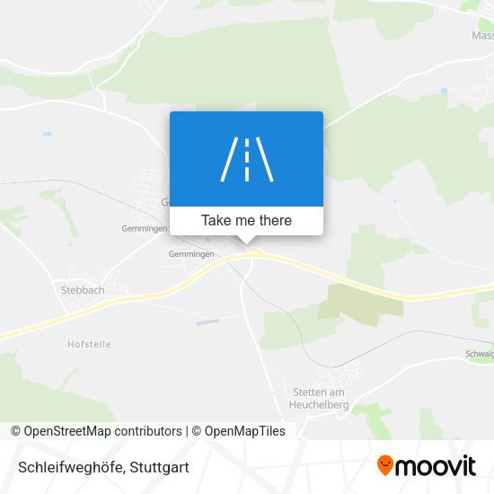 Карта Schleifweghöfe