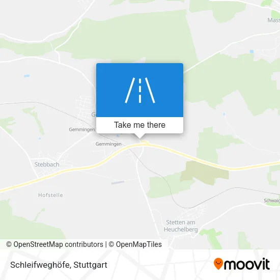 Карта Schleifweghöfe