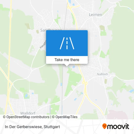 Карта In Der Gerberswiese