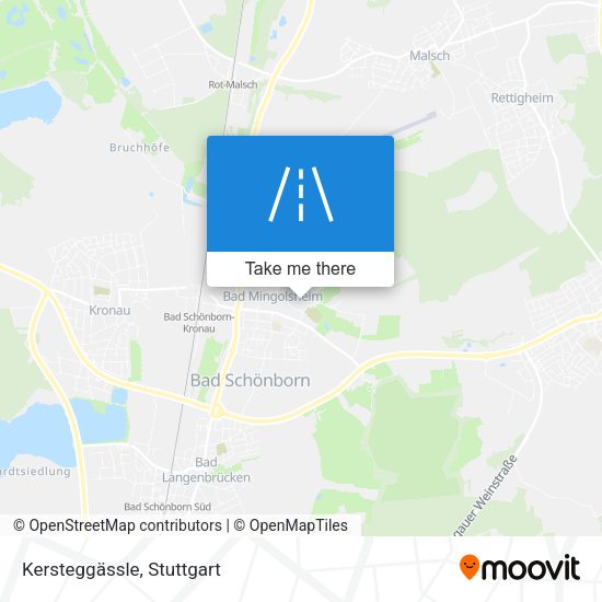 Kersteggässle map