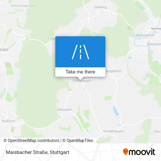 Maisbacher Straße map