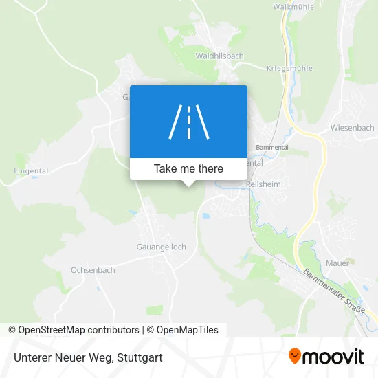 Карта Unterer Neuer Weg