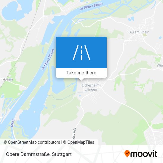 Obere Dammstraße map