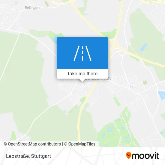 Leostraße map