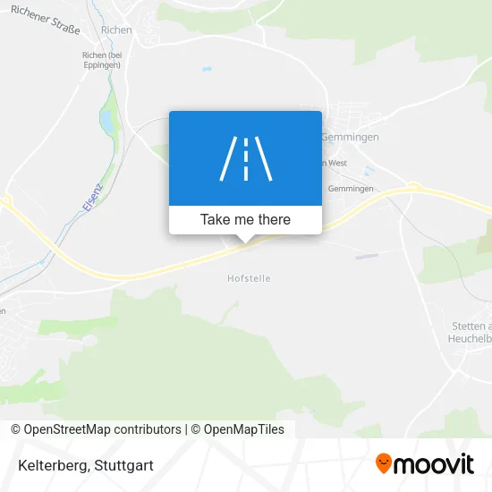Карта Kelterberg