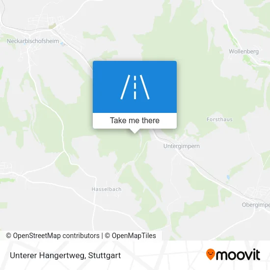 Карта Unterer Hangertweg