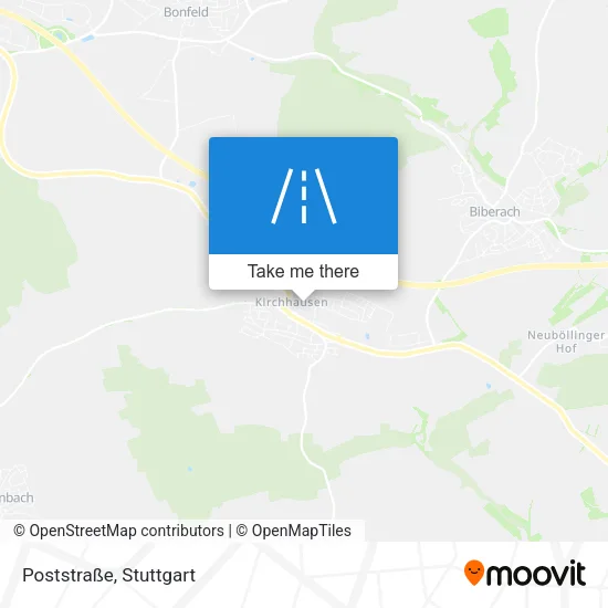 Poststraße map