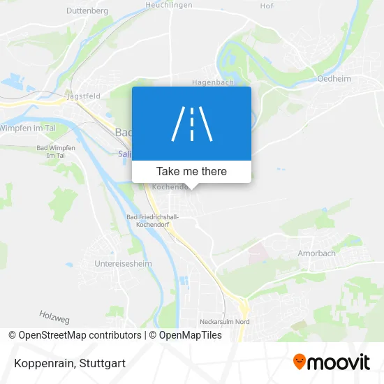 Карта Koppenrain