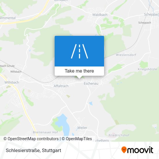 Schlesierstraße map