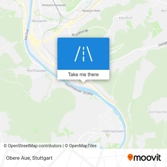 Карта Obere Aue