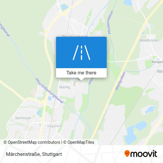 Märchenstraße map