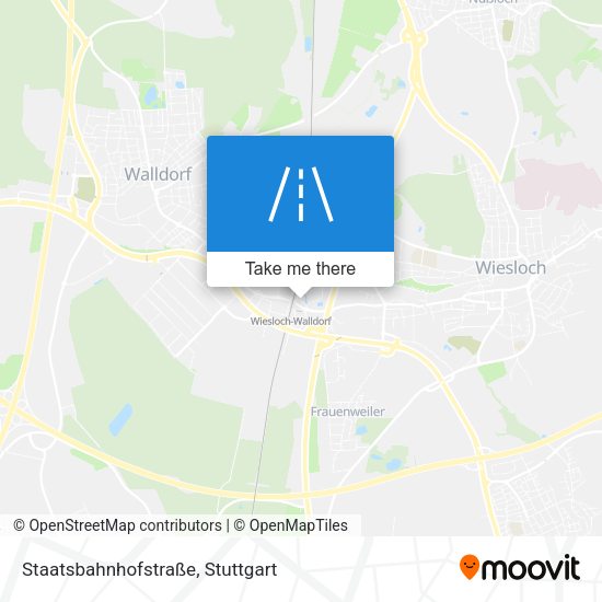 Staatsbahnhofstraße map