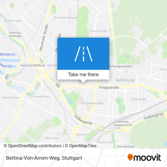 Карта Bettina-Von-Arnim-Weg
