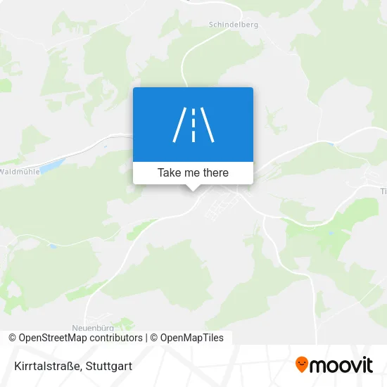 Kirrtalstraße map