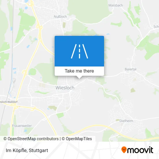 Карта Im Köpfle