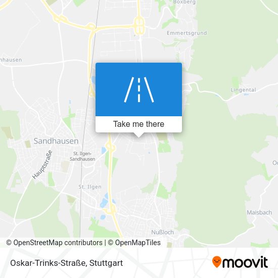Oskar-Trinks-Straße map