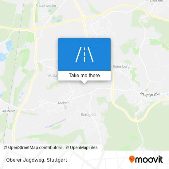 Карта Oberer Jagdweg