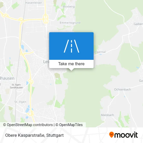 Карта Obere Kasparstraße