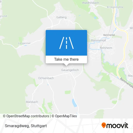 Карта Smaragdweg