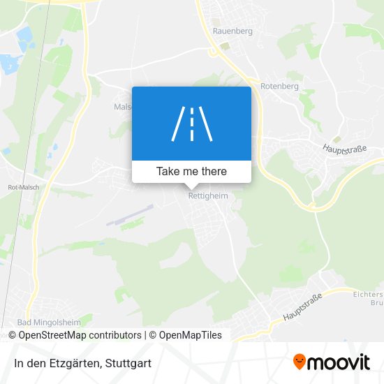 In den Etzgärten map