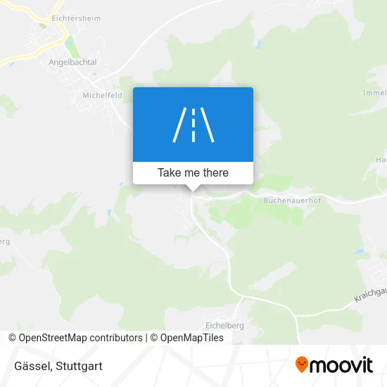Gässel map
