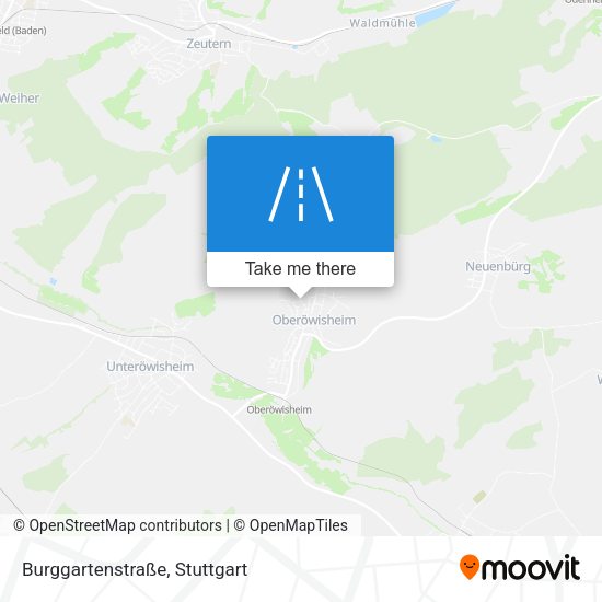 Burggartenstraße map