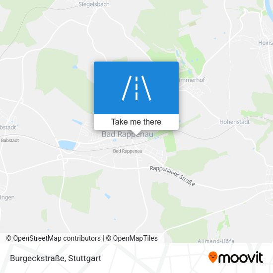 Burgeckstraße map