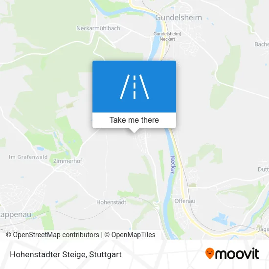 Карта Hohenstadter Steige