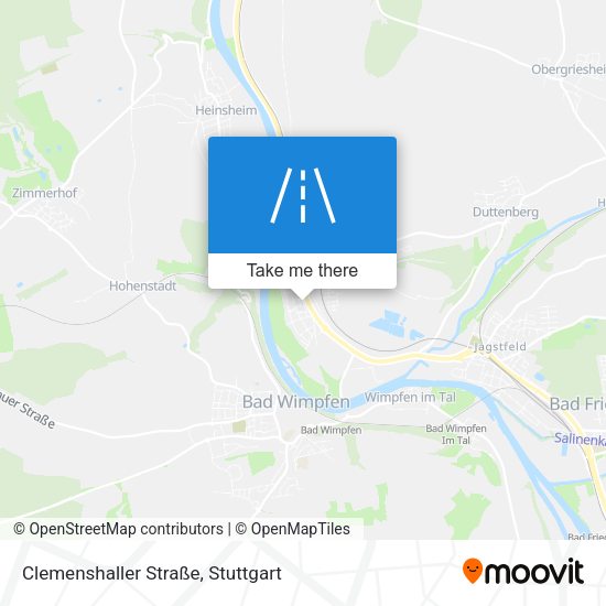 Clemenshaller Straße map