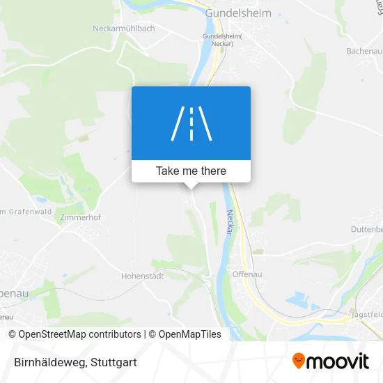 Карта Birnhäldeweg