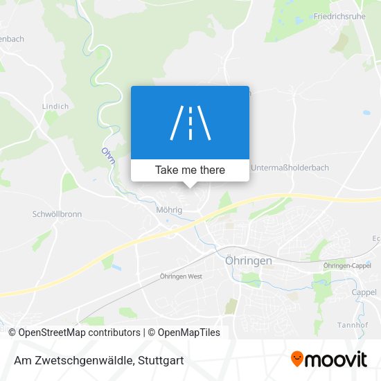 Am Zwetschgenwäldle map
