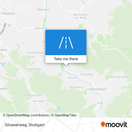 Карта Silvanerweg