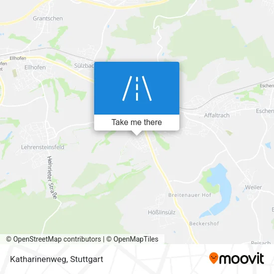 Карта Katharinenweg