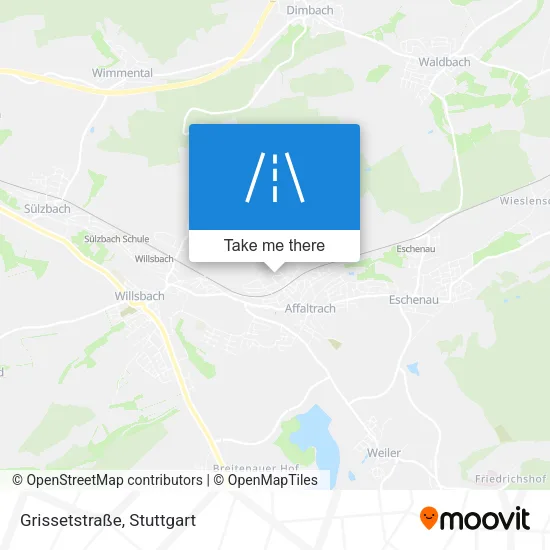 Карта Grissetstraße