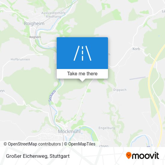 Карта Großer Eichenweg